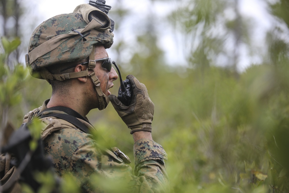 3rd Battalion, 8th Marines begin field exercise with patrolling operations