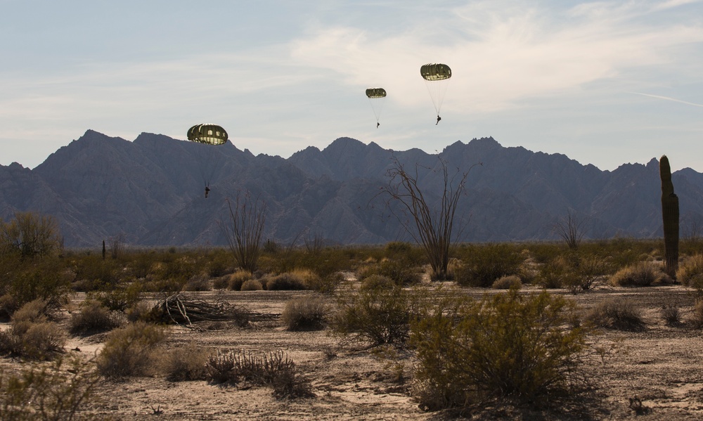 2nd Raider Bn Parachute Operation