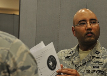 Blue Team discusses a defense plan