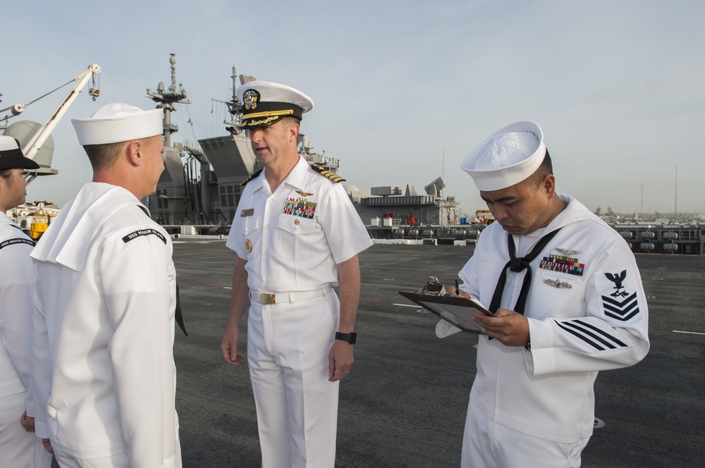 USS Makin Island (LHD 8) Inspects AIMD Department