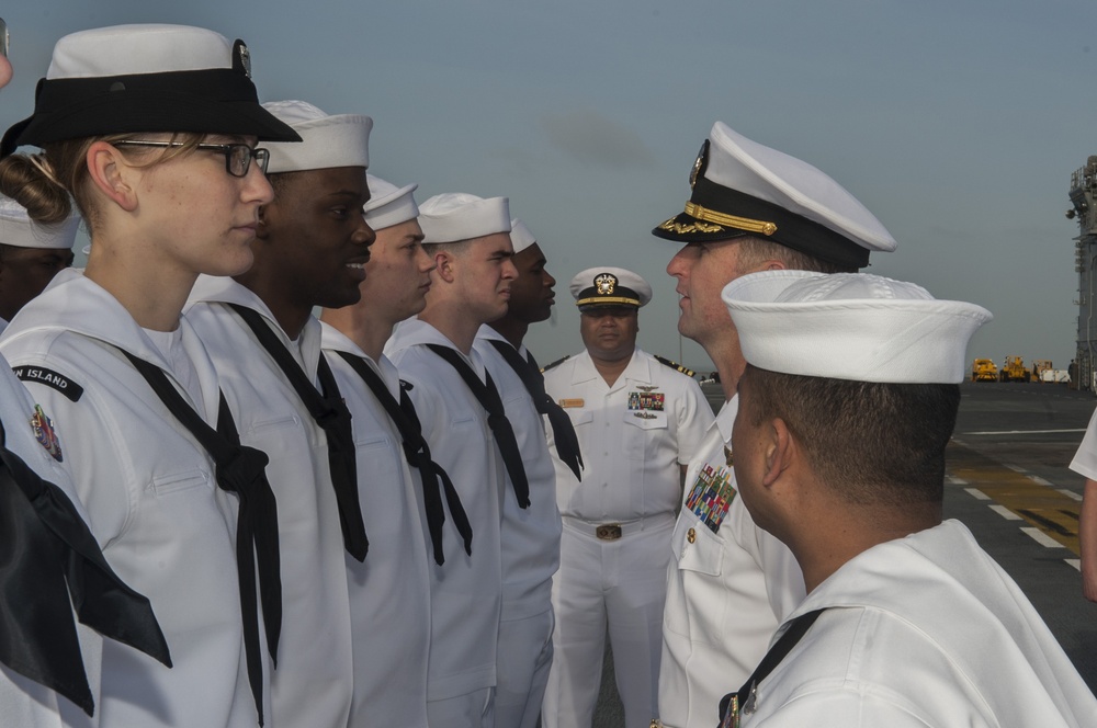 USS Makin Island (LHD 8) Inspects AIMD Department
