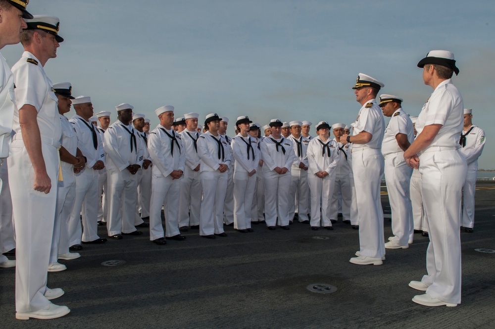 USS Makin Island (LHD 8) Inspects AIMD Department