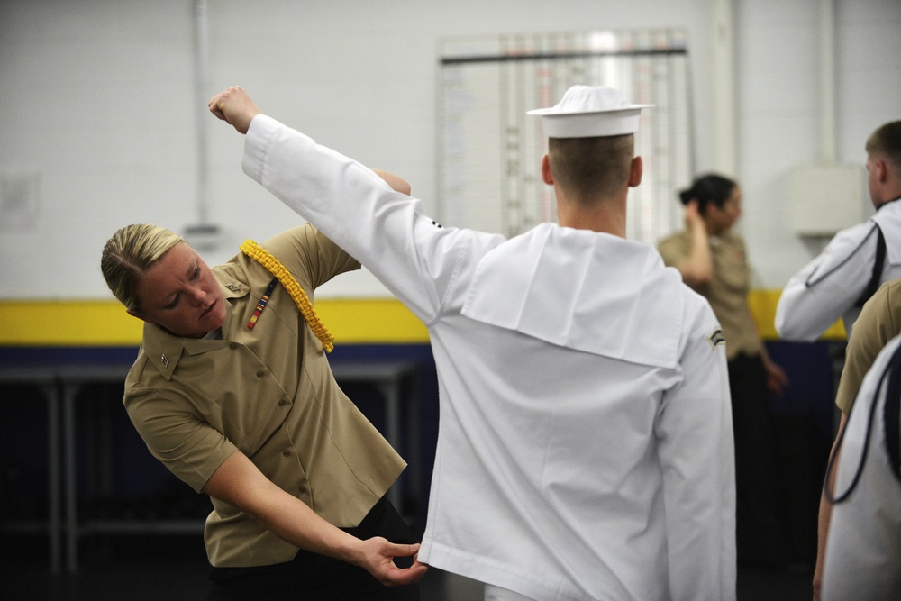 Navy Ceremonial Guard Training