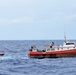 USCGC Kiska (WPB 1336) crew conducts fisheries boarding in Pacific