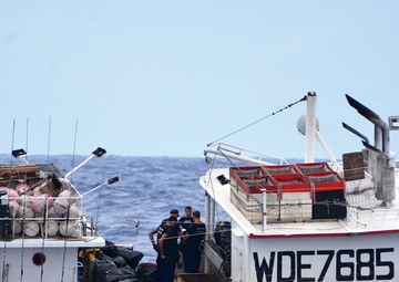 USCGC Kiska crew overcomes adverse Pacific weather to complete fisheries patrol off Hawaii