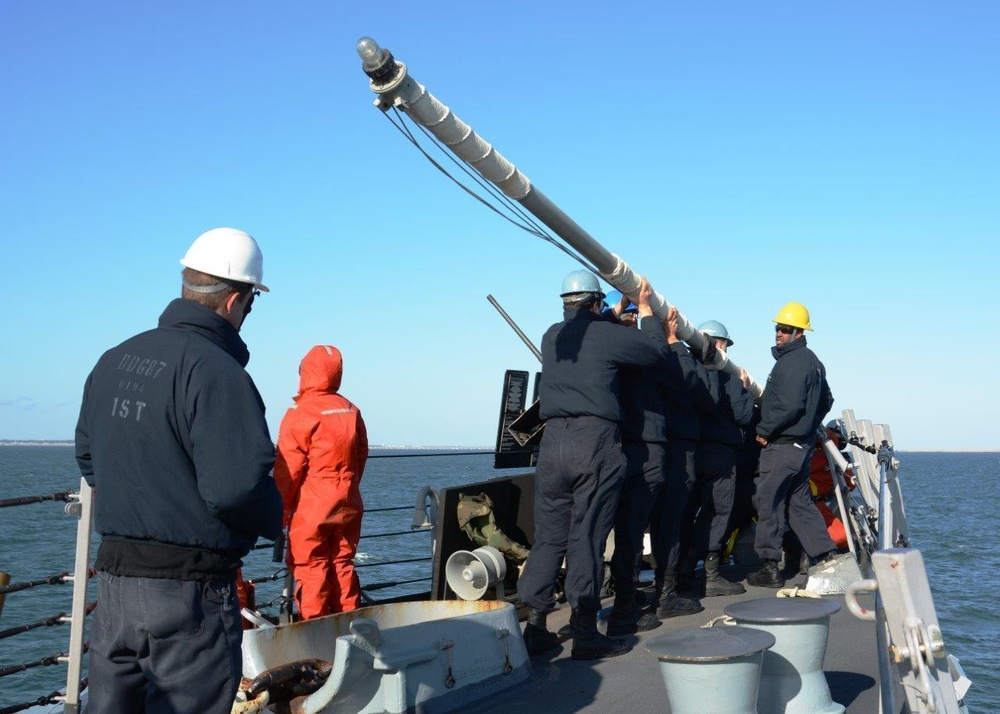 USS Mason (DDG 87) Sea and Anchor Detail