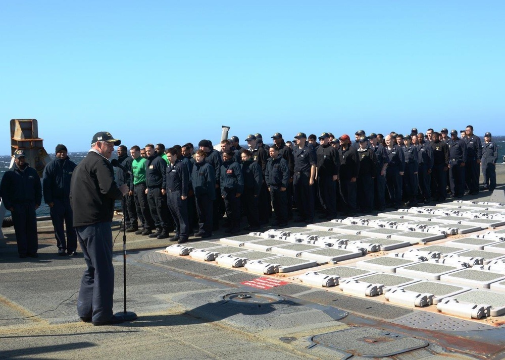 USS Mason (DDG 87) All Hands Call