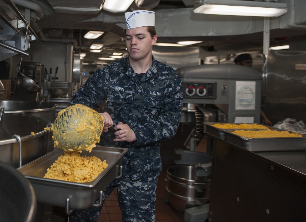 George H.W. Bush is undergoing a planned incremental availability period at Norfolk Naval Shipyard.