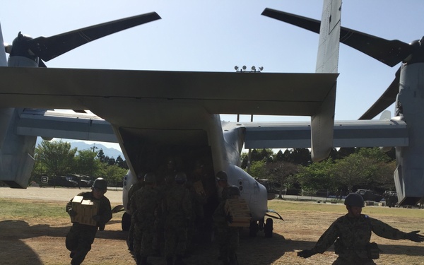 31st MEU Marines Continue Japan Earthquake Relief Efforts