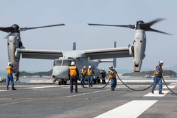 JSDF, U.S. Marines continue Ship to Shore Earthquake Relief