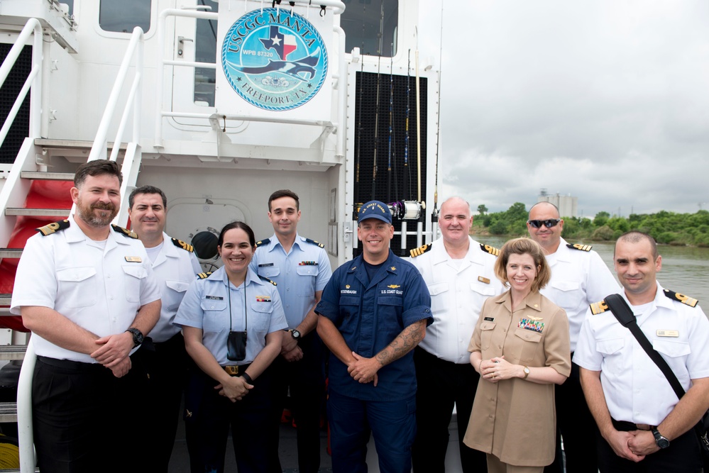 Uruguay delegation tours Houston Ship Channel