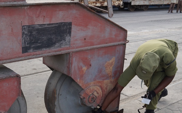 Customs and Border Protection trained Belgian Malinois are delivered to Tanzania
