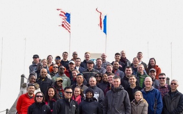 U.S. Army Europe’s Combat Support Hospital takes Battle Staff Ride to Normandy