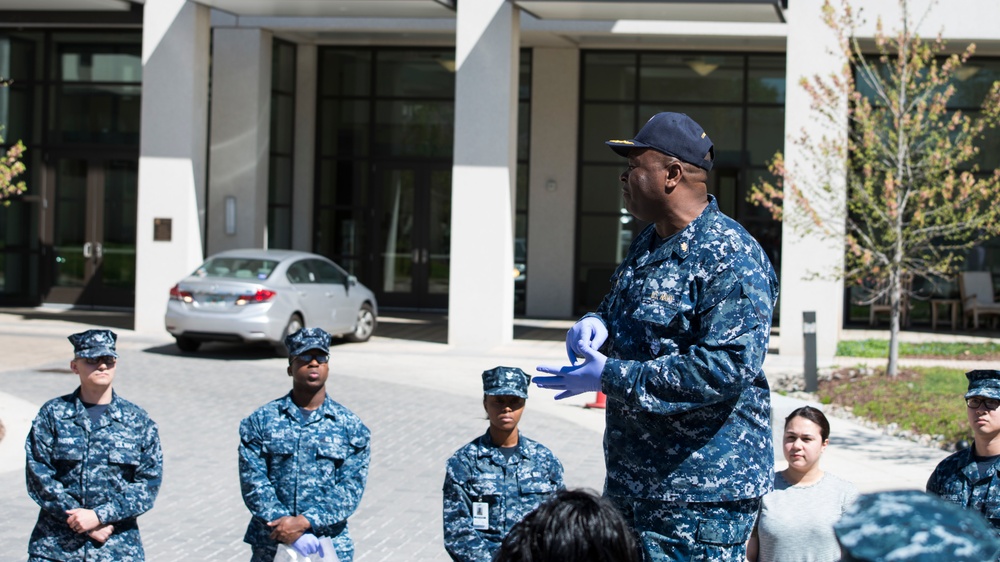 NSAB Holds Base Cleanup