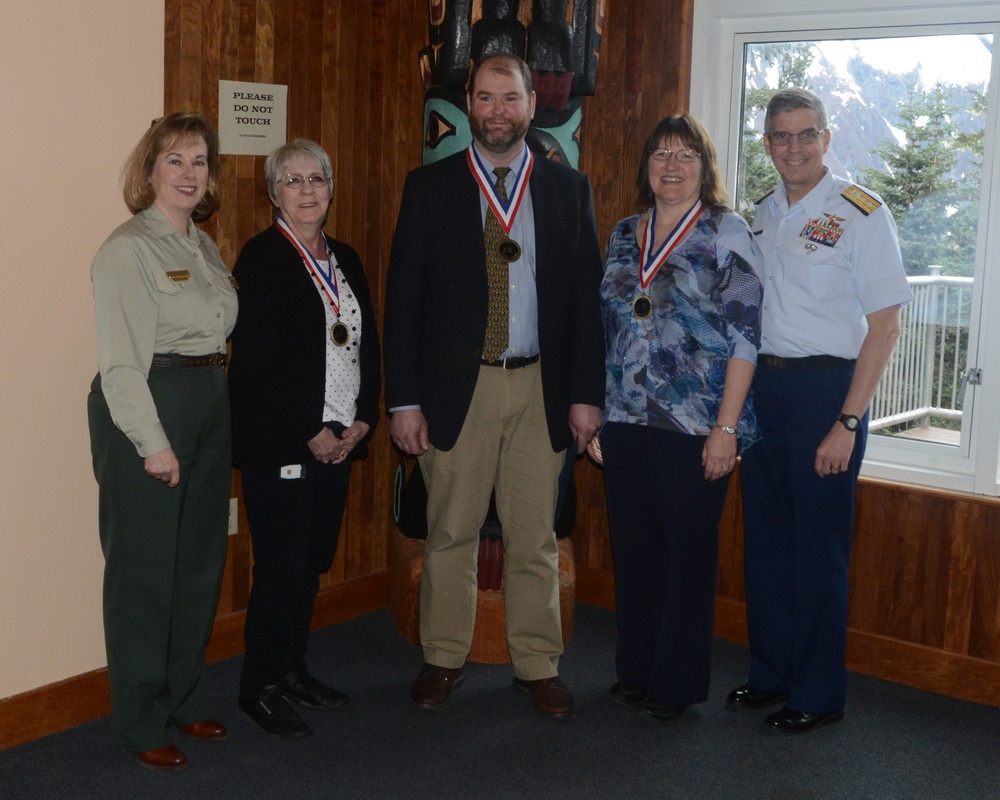 Federal employees recognized at ceremony in Juneau, Alaska