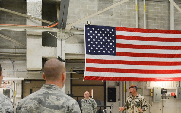 Airmen receive German badge