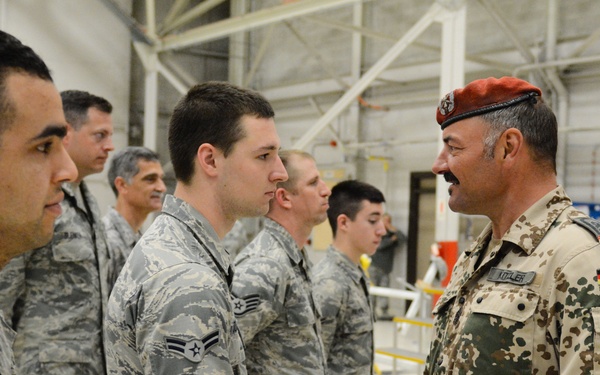 Airmen receive German badge