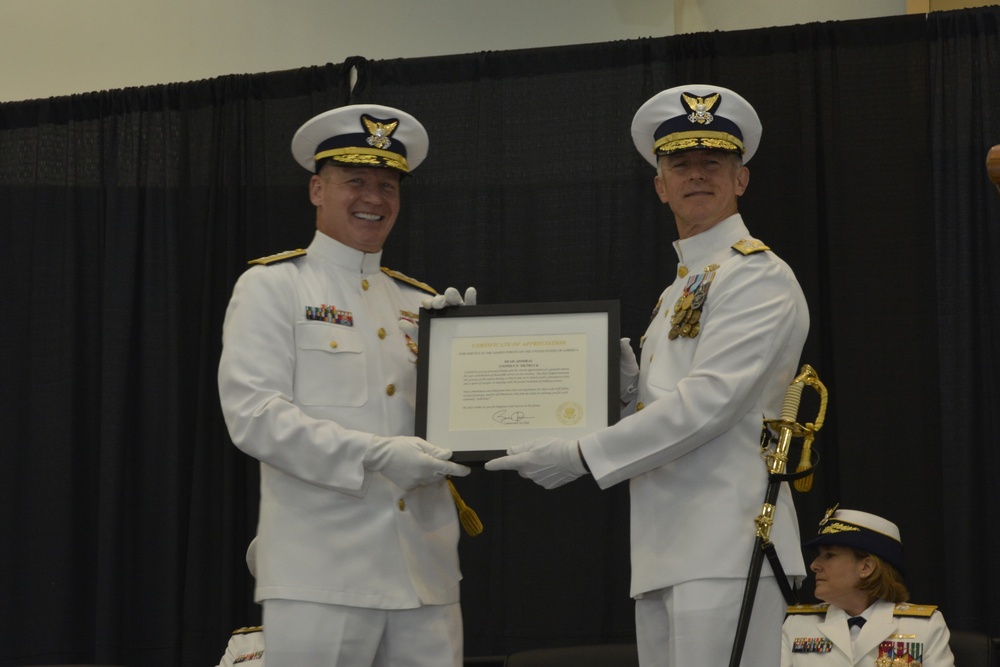 Change of command and retirement ceremony for Rear Adm. Stephen P. Metruck