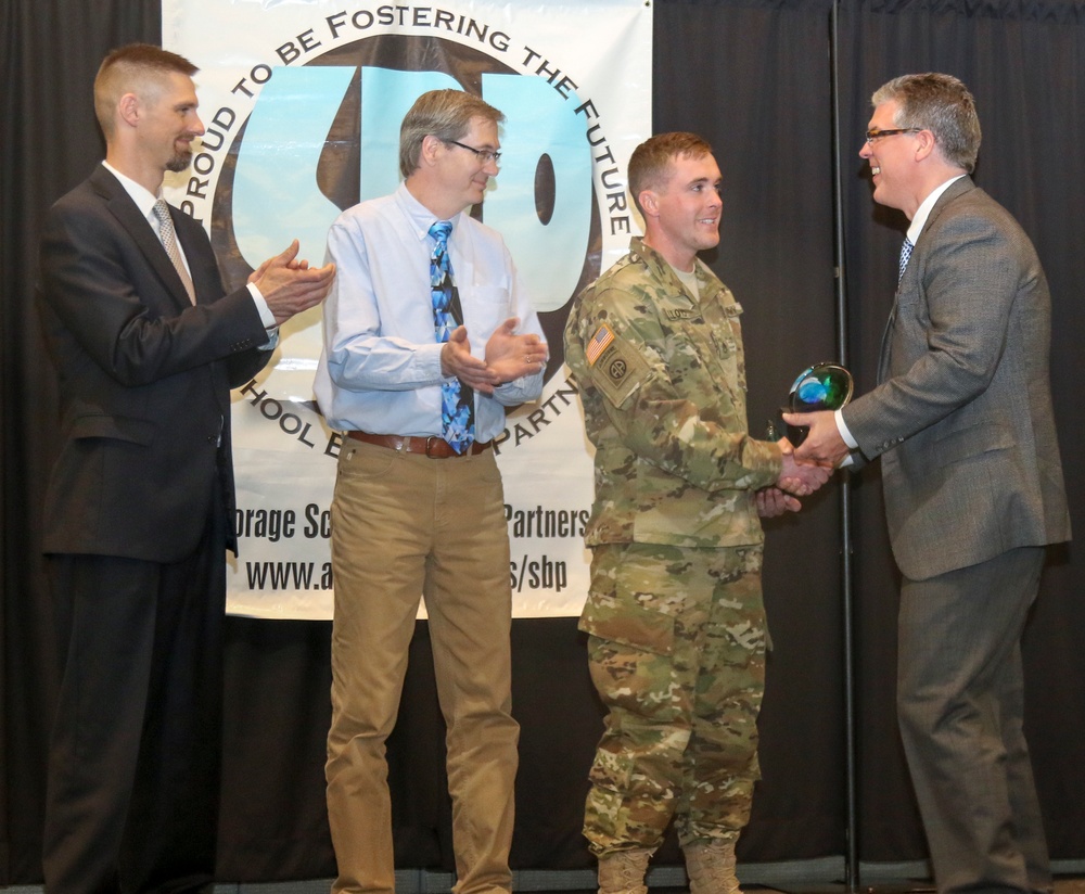 USARAK Soldiers Recognized by Anchorage School District