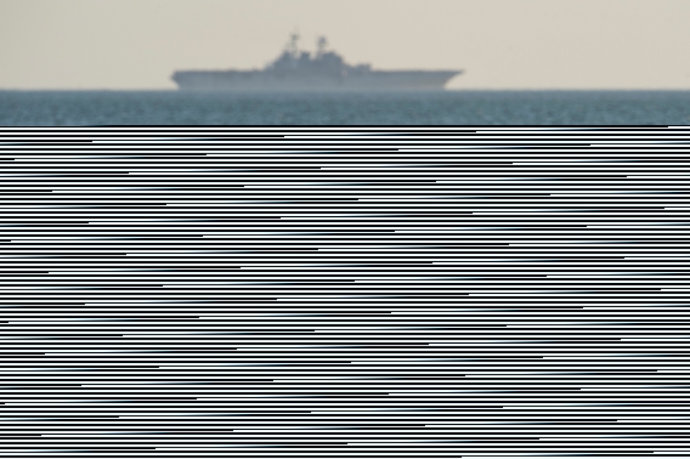 Catching Waves with USS America (LHA 6)