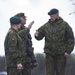 Maj. Gen. Leika speaks to soldiers about training