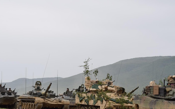 3ID, Bulgarian Soldiers train together for Exercise Strike Back