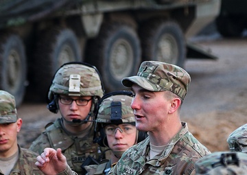 Wolfpack soldiers get ready to roll