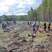 Eagle Troop participates in Kuusalu tree planting ceremony