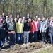 Eagle Troop participates in Kuusalu tree planting ceremony