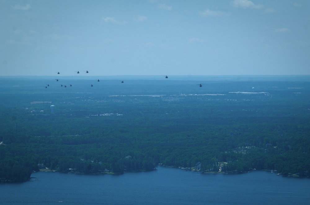 SC National Guard AH-64D Helicopters Depart for AT