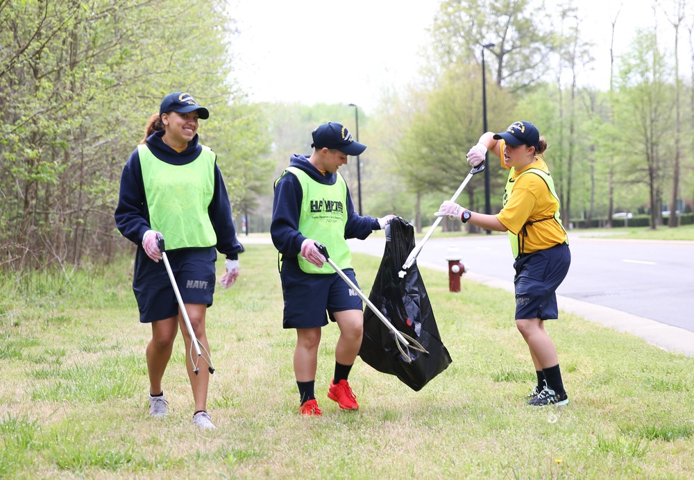 Adopt-A-Spot Earth Day COMREL