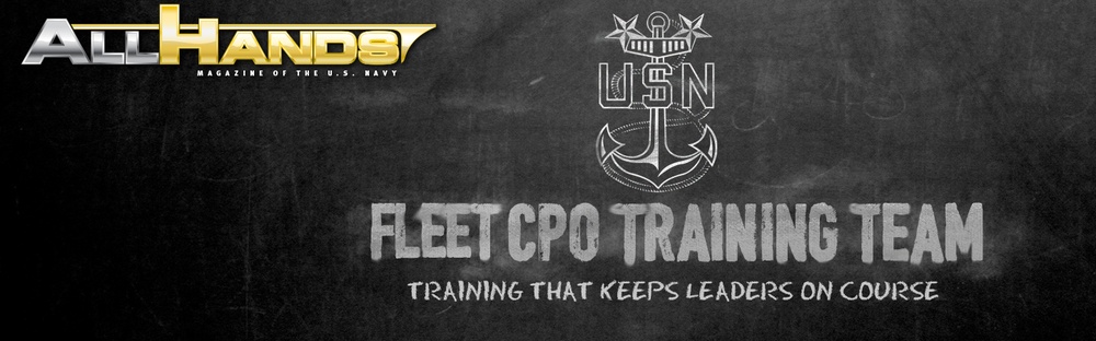 Fleet CPO Training Team Keeps Leaders on Course