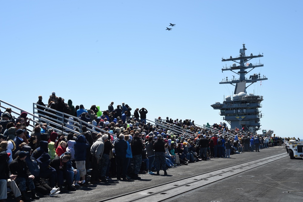 USS Dwight D. Eisenhower (CVN 69) Family and Friends Day Cruise
