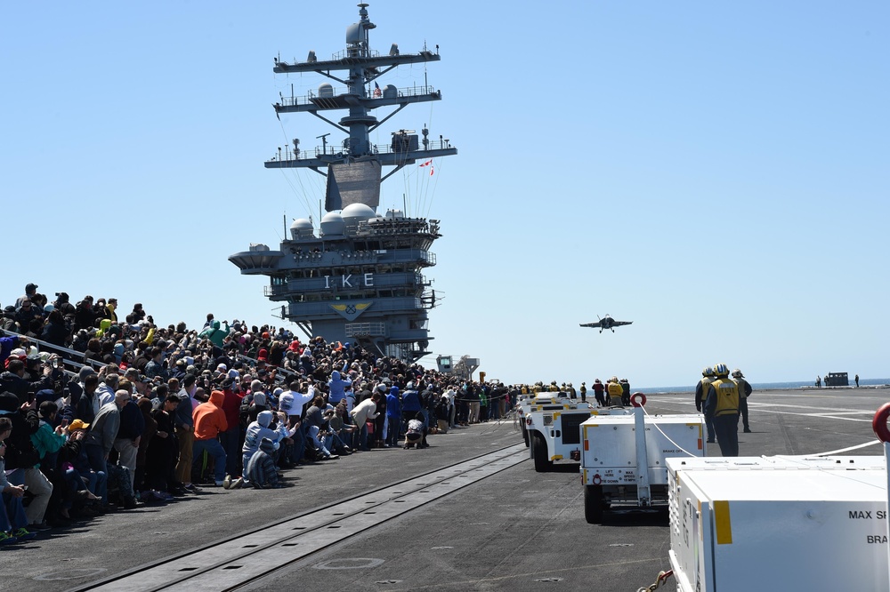 USS Dwight D. Eisenhower (CVN 69) Family and Friends Day Cruise