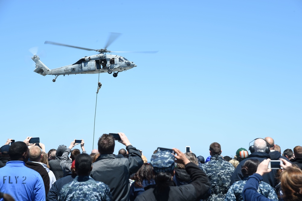 USS Dwight D. Eisenhower (CVN 69) Family and Friends Day Cruise