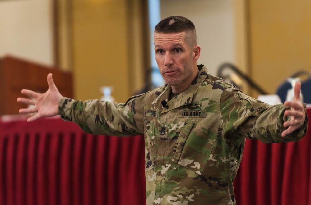 Sgt. Maj. of the Army Dailey:  &quot;We must fight and win.&quot;
