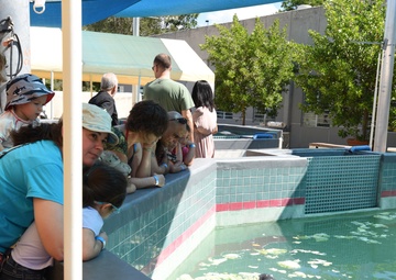 Puerto Rico Air National Guard visits the Puerto Rico Manatee Conservation Center
