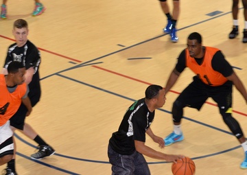 Basketball brawl in the bayou: Defenders clash with COM