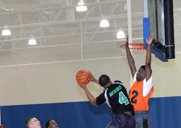 Basketball brawl in the bayou: Defenders clash with COM