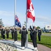 NASWI flag raising ceremony