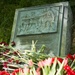 Wreath laying ceremony at the Spirit of the Elbe marker in Arlington National Cemetery