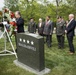 Prime Minister of Georgia lays a wreath at the gravesite of Gen. John Shalikashvili in Section 30 of Arlington National Cemetery