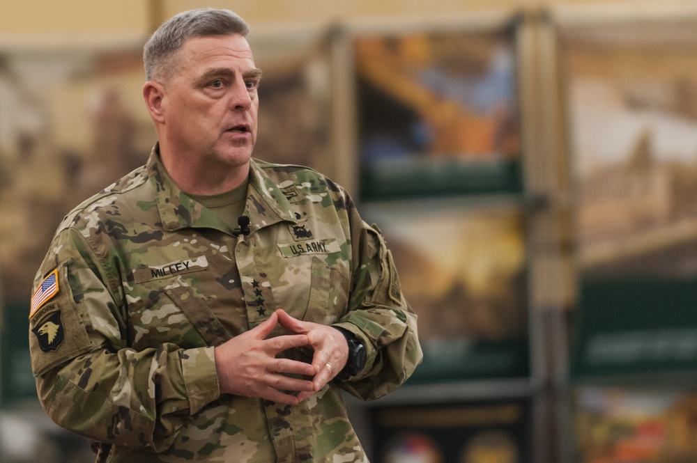 Gen. Milley:  “Readiness is my number one priority”