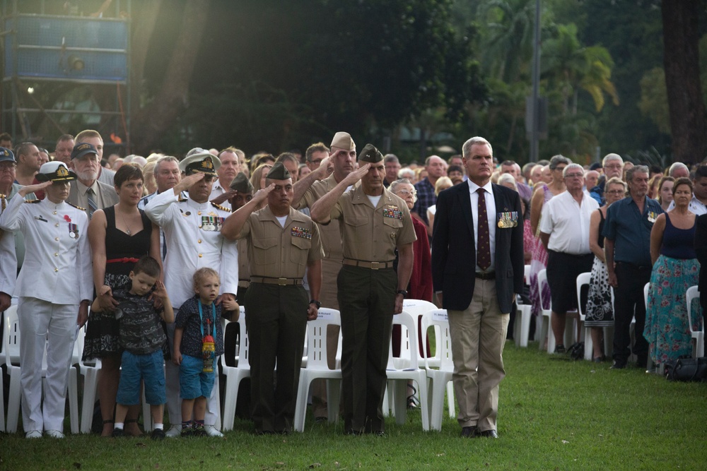 MRF-D commemorates ANZAC Day 2016
