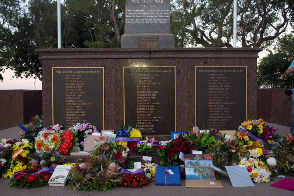 MRF-D commemorates ANZAC Day 2016