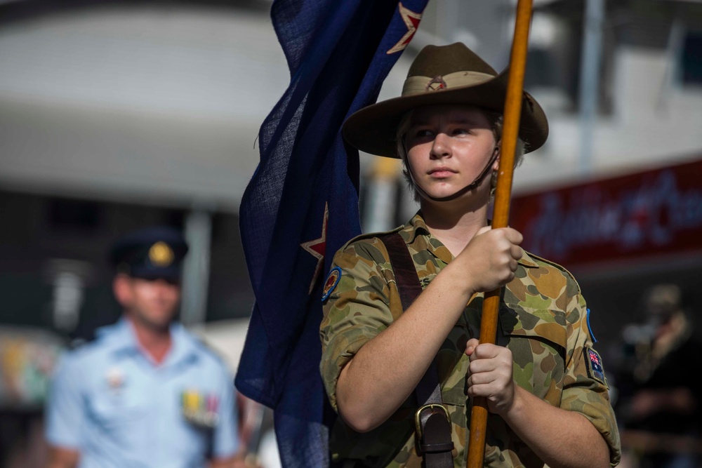 ANZAC Day in Darwin, Australia