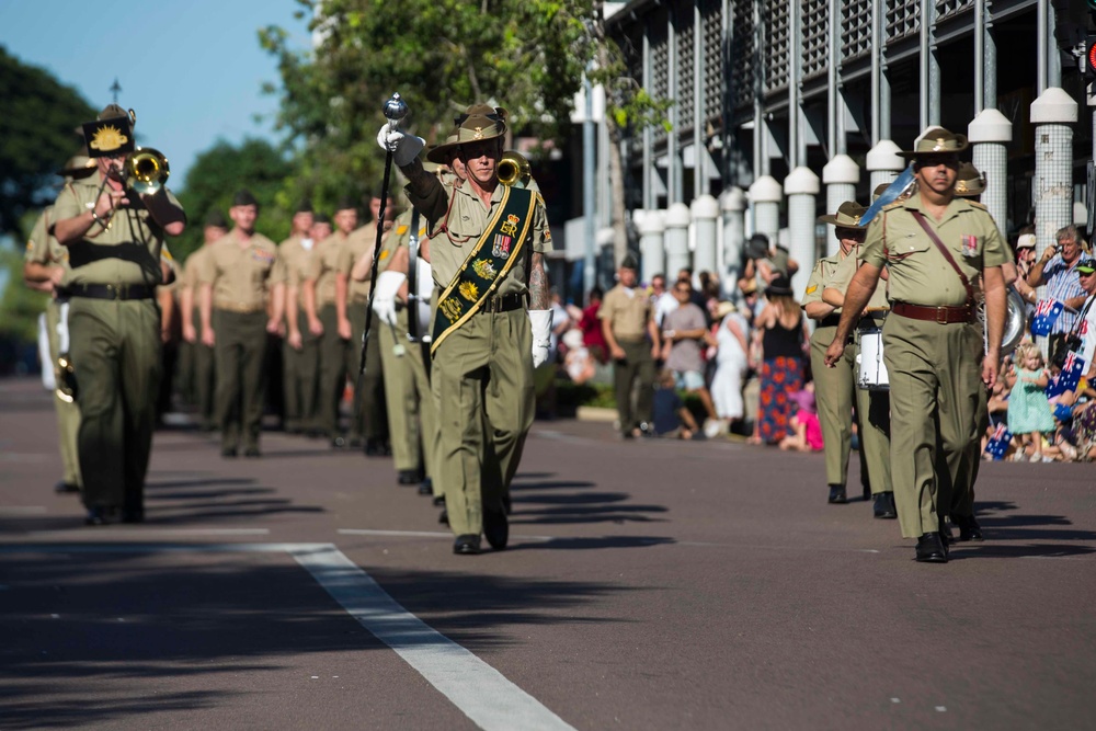 ANZAC Day in Darwin, Australia