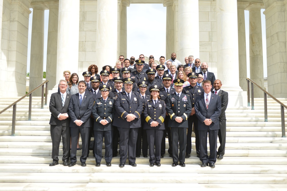 Military District of Washington hosts inter-agency partner at Arlington National Cemetery Military District of Washington hosts inter-agency partner at Arlington National Cemetery