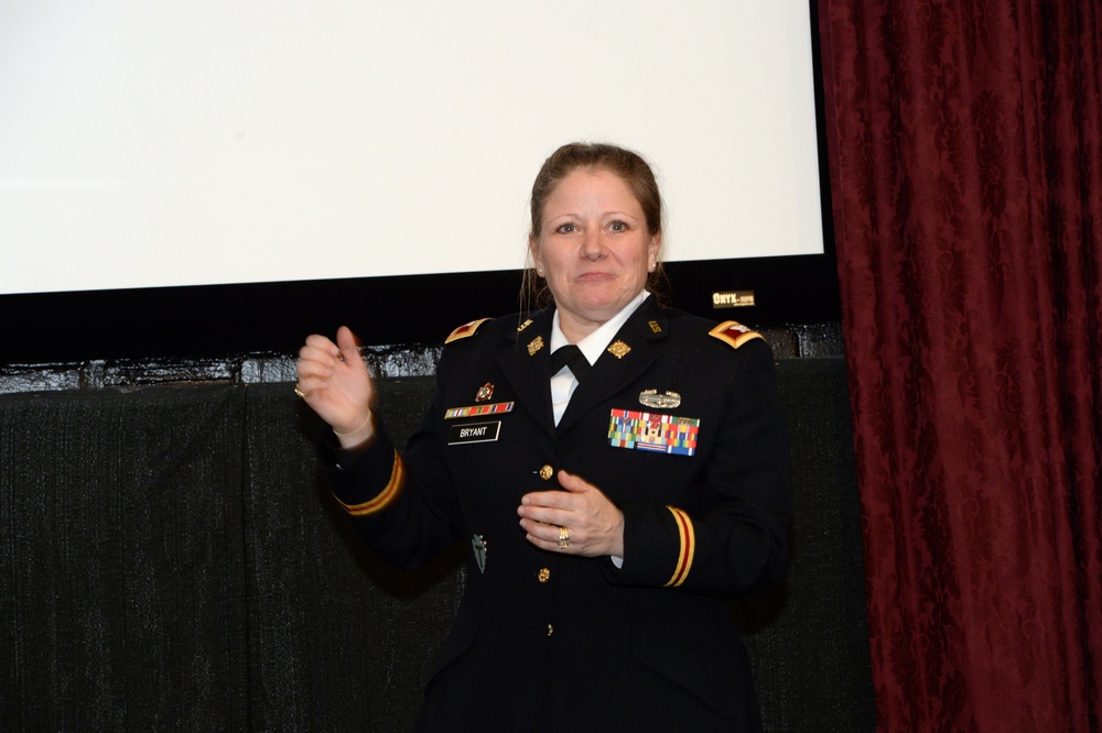 Michelle Bryant promotes to colonel