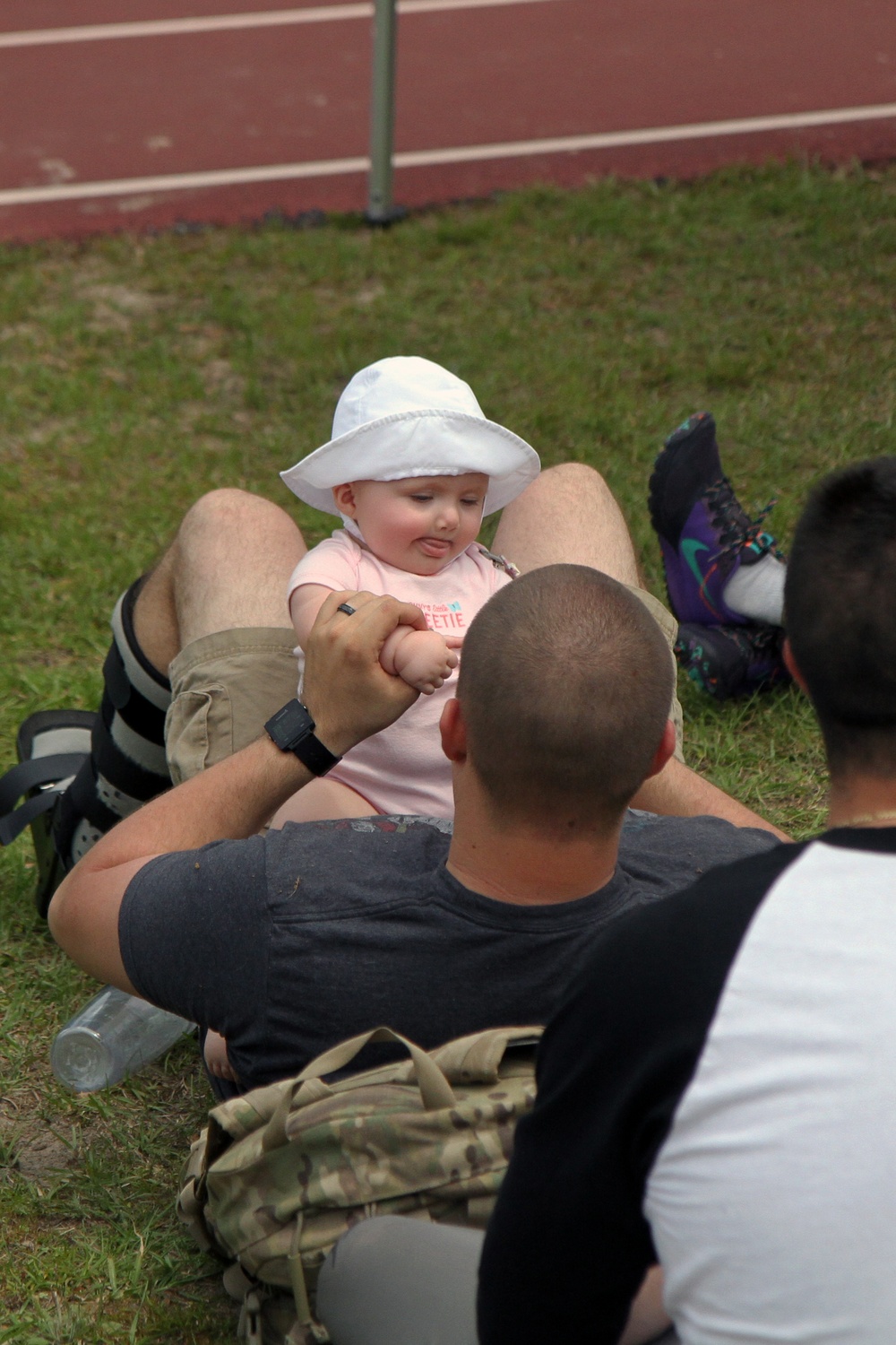 Mustang Soldiers build morale during family day